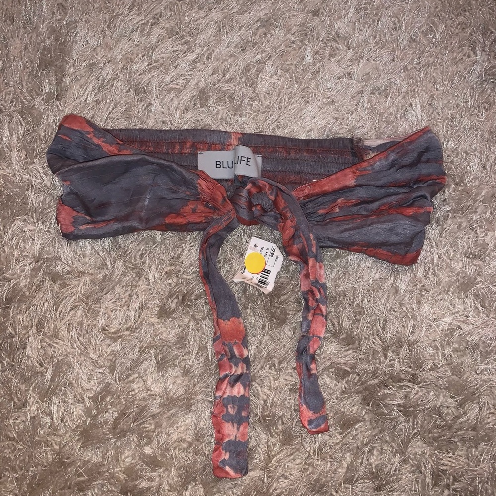 Bandeau tie top